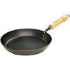 Rivalight Goku JAPAN Iron Thick Plate Frying Pan 28cm Nitrided Nitriding Process IH Compatible Rust Resistant Made J2328