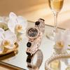 Minimalist Alloy Quartz Watch For Women With Elegant Jewelry Clasp For Fashion Gifts