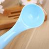 5Pcs Measuring Spoon Set Clear Scale Reusable Ring Buckle Plastic Coffee Measuring Spoon Kitchen Supplies
