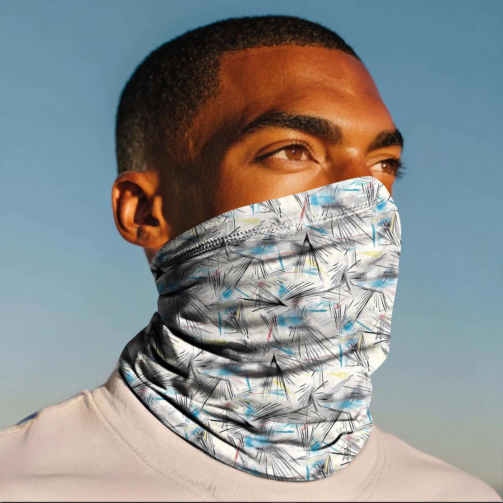 

Уличная маска от солнца для велоспорта, рыбалки, анти-ультрафиолетовая бандана, солнцезащитная повязка на шею One Size