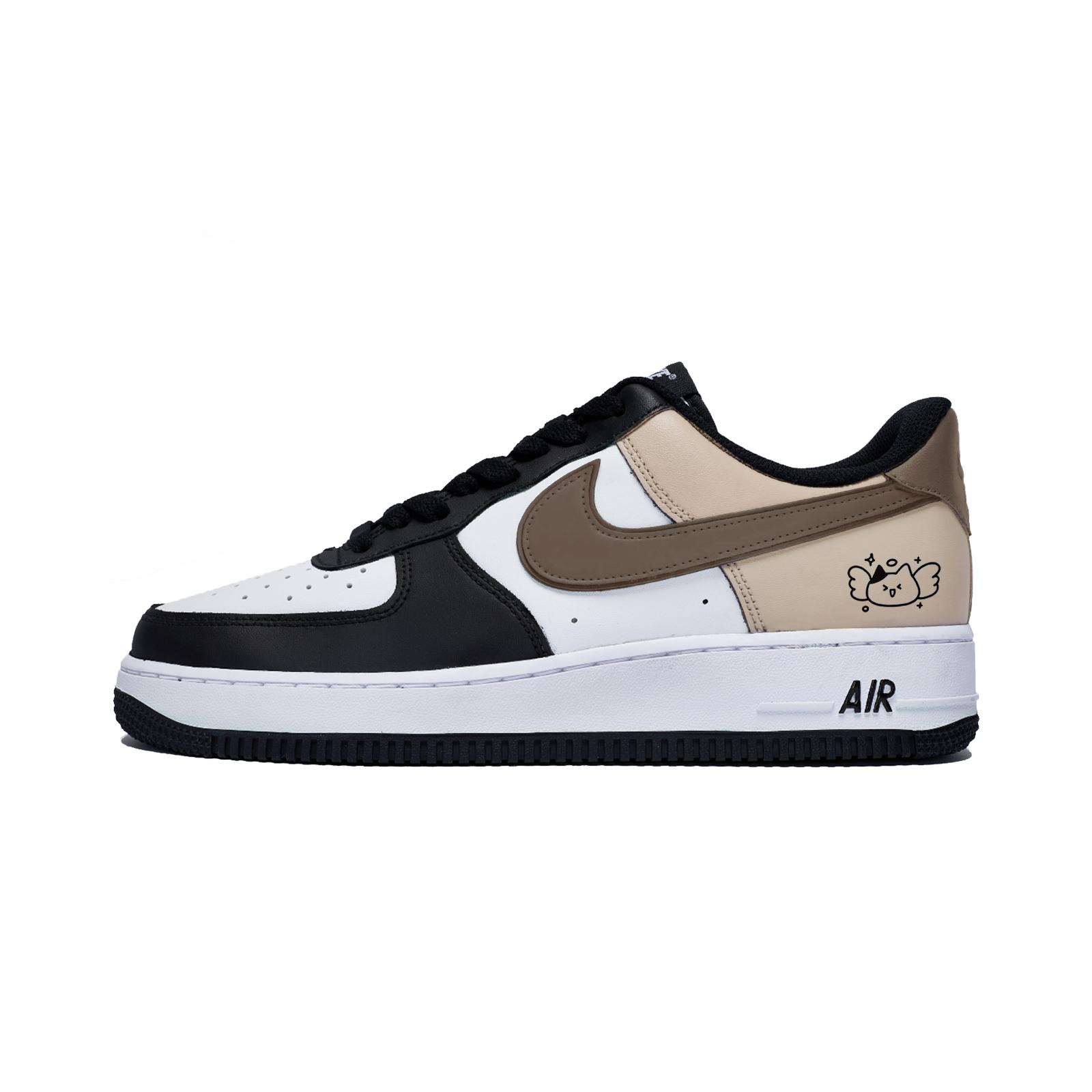 

Nike Air Force 1 Puppy Fragment Low top Skateboard Shoes Men s White Brown DV0788-001(Team85-) 44
