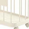 Laundry Basket Dirty Clothes Hamper Cart Rolling for Small Space