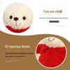 Graduation Commemorative Teddy Bear Plush with School Emblem Logo