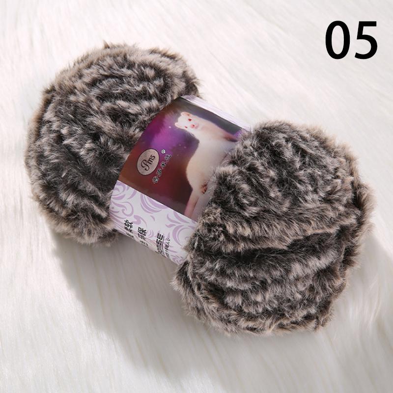 26Colors Hand Made Soft Crochet Thread Wool Yarn Sweater Scarf Line Mohair Cashmere Knitting