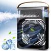 Tragbarer Ventilator Luftkühler Klimaanlage Luftbefeuchter mit 500 ml Wassertank Leiser Nebel Wasser Sprühventilator für Zuhause Raum Camping Auto Büro