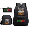 American Shanhaijing Backpack Student School Bag Shoulder Bag