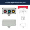 LA53 Explosion-Proof Emergency Stop & Self-Locking Control Switch Box (1H/2H/3H)