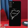 Motor Sport Nurburgring F1 Car Cover For Samsung Galaxy S20 FE S21 S22 S23 Ultra S8 S9 S10 Plus Note 10 20 Ultra Phone Case