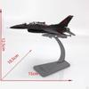 1/100 F16D Plane Model Fighter Alloy Simulation Airplane Aircraft for