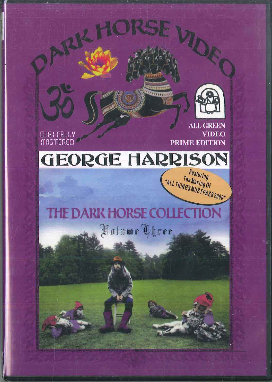 

DVD GEORGE HARRISON - Dark Horse Collection Volume Three NONE ALL GREEN Japan Music Video Used