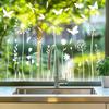 Spring Flower Electrostatic Glass Stickers Amazon Cross-border Shopping Mall Window Decoration Stickers