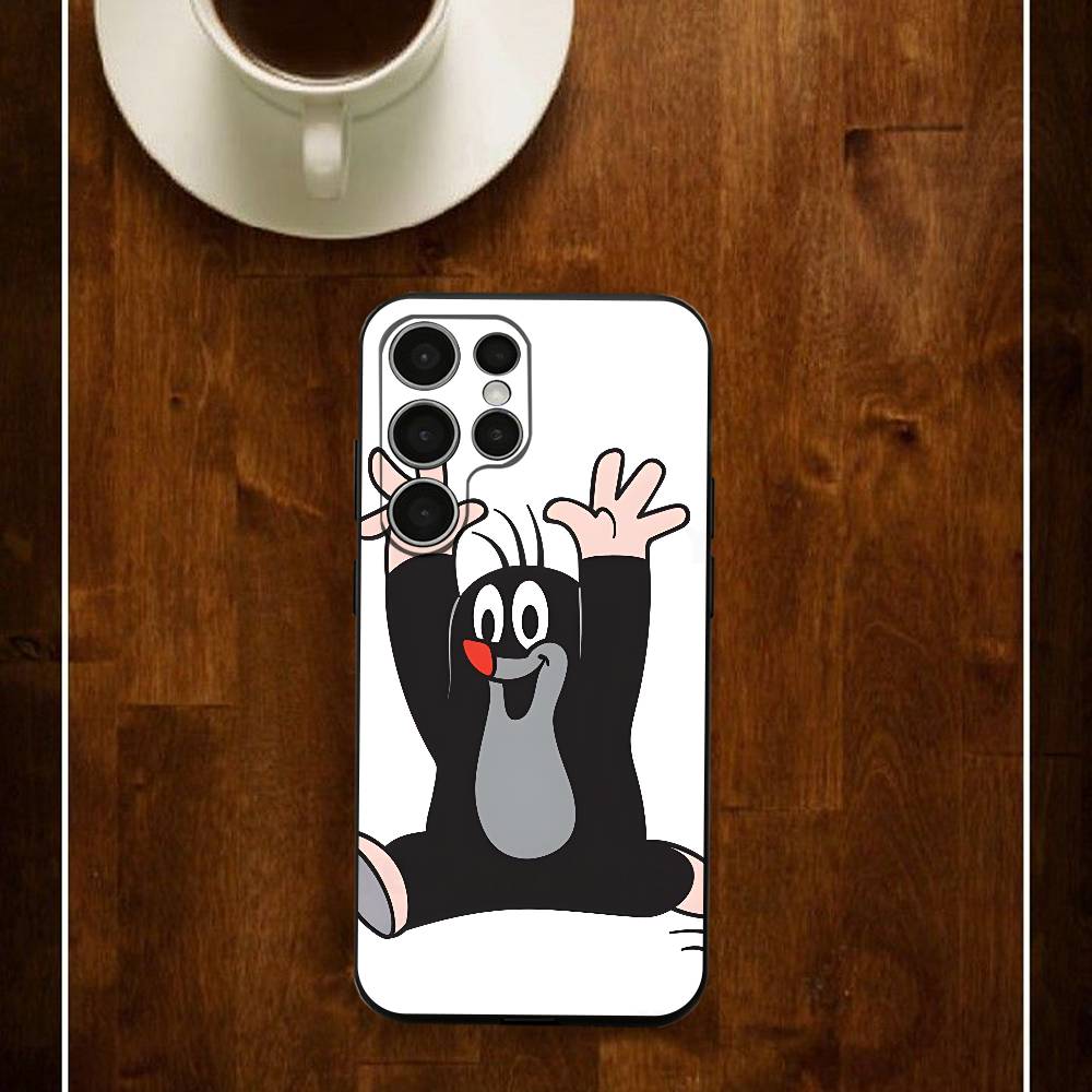 

L-Little M-Mole Cartoon Krtek Phone Silicone Case For Samsung S24 22 20 23 21 20 Ultra Plus Lite 5G Print Cover Samsung S21plus
