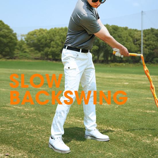 Golfschwung Seiltrainer mit rutschfestem Griff Golfschwung Geschwindigkeit Kraft Trainingshilfe Männer Frauen Golf Übungshilfe Rhythmusseil Golfzubehör