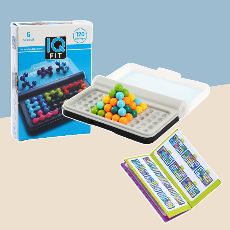 Iq Smart Game Challenges Puzzler Fit Puzzle Logic Board Educational Kids Toy