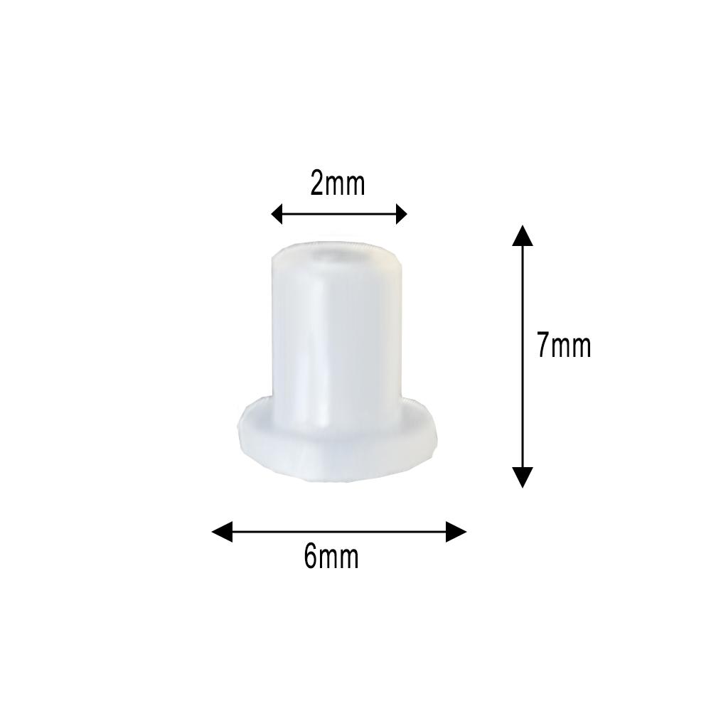 (CISS Hollow Plug) CISS Pipeline Sleeve Hollow Stopper Plug for CISS Inkjet Cartridge 200pcs/bag