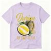 Vintage Durian Fruit Graphic TShirt Retro Tropical Food Tee Shirt 90s Y2k Exotic Southeast Asia King Of Fruits Foodie TShirts