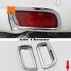 Decorative Cover Trim Accessories ABS 2pcs Chrome for Toyota Land Cruiser Prado 150 FJ 150 2010-2017 Rear Fog Light Lamp
