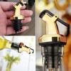 Olive 3pcs Oil Stopper Wine Bottle Pourer Bar Barware Spout Pourer Cork Wine Pour Dispenser Leakproof Wine Spout Bottle Pourer