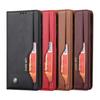 Suitable for Samsung A34 5G Mobile Phone Leather Case A54 5G Solid Color Plug-in Card Leather Pattern Wallet Protective Case A14 5G