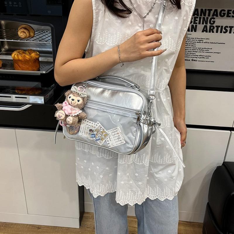 Large Capacity Bag Women's Summer New Versatile Messenger High Sense Commuter Backpack Backpack