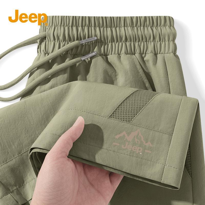 Мужские легкие дышащие быстросохнущие спортивные шорты JEEP с сетчатыми вставками L