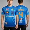 T-shirt Stampata 3D Traspirante Asciugatura Rapida Top Sportivo Casual Abbigliamento per Fan F1