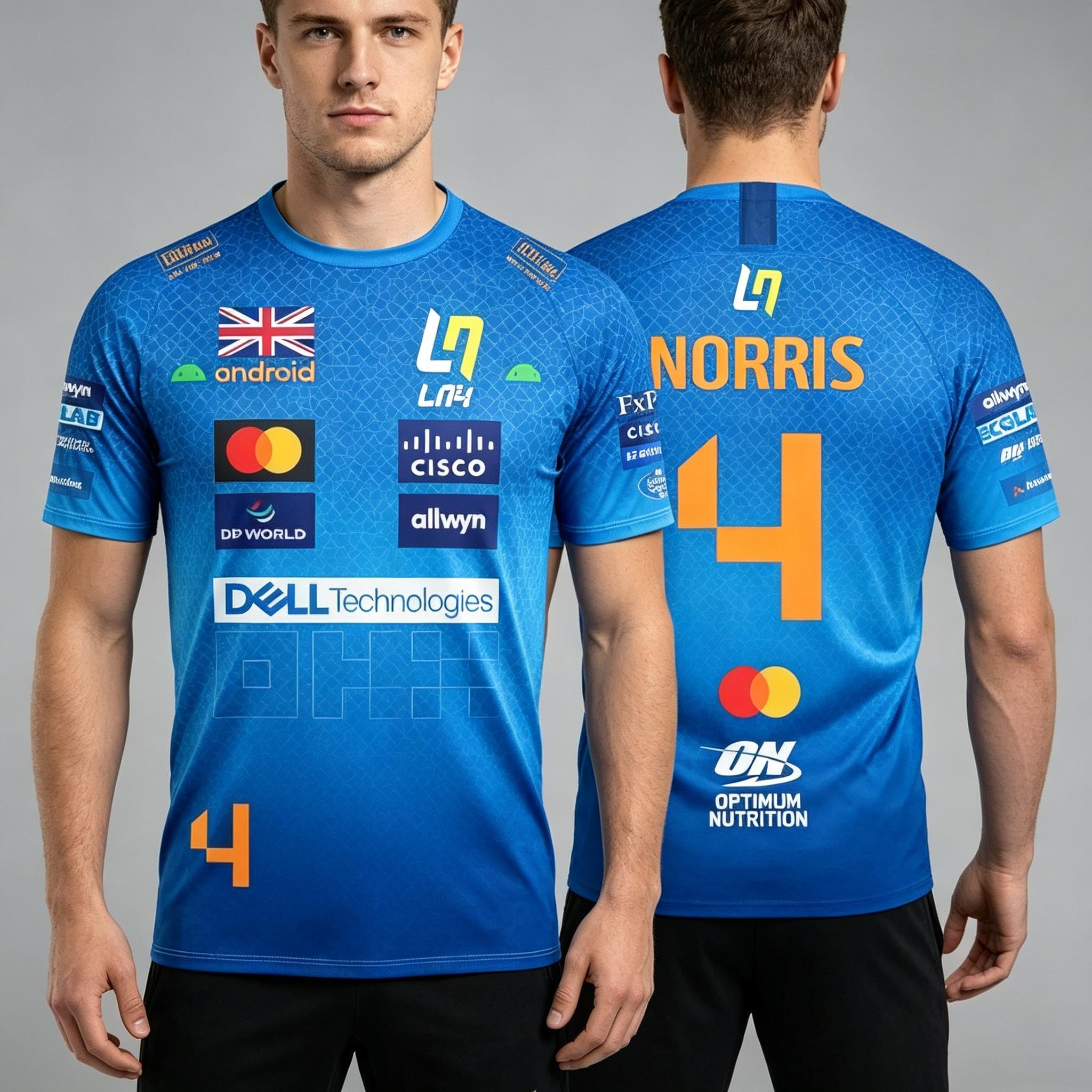 MDHAO xin nan zhuang  3D txu 3D Print T-shirt Ademend Sneldrogend Sport Casual Top F1 Fan Kleding M