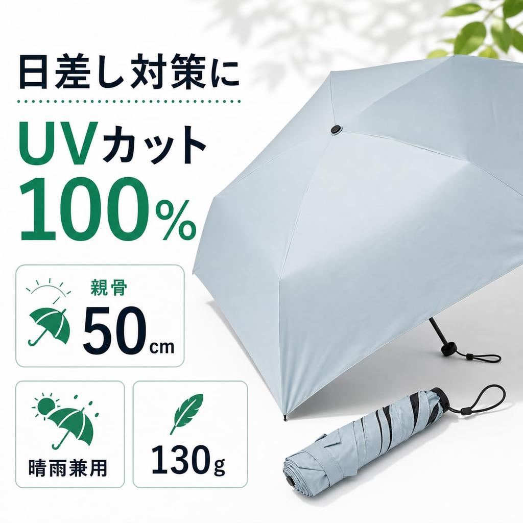 Fujitaya Folding Suitable for Both Sunny and Rainy UV Heat Water Repellent Water Pressure Resistance Durable Carbon Fiber Comes with Gift ARUTO