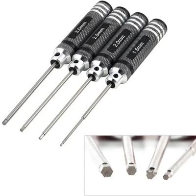 High-speed Steel Hex Screwdriver Tool TiNi Coating High Quality Precision Hex Driver Miniature Size Precision Tool