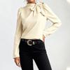 Women's Fashionable Long Sleeve Elegant Commuting And Casual Top