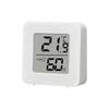 Smiley Face Mini Electronic Thermometer with LCD Temp & Humidity Display for Home & Office