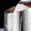 yangyizhi Stainless Steel Ice Bucket, Heavy Duty Champagne Wine Cooler with Slanted Mouth, Thickened Beer Multi-Use Trash Can for Bar KTV