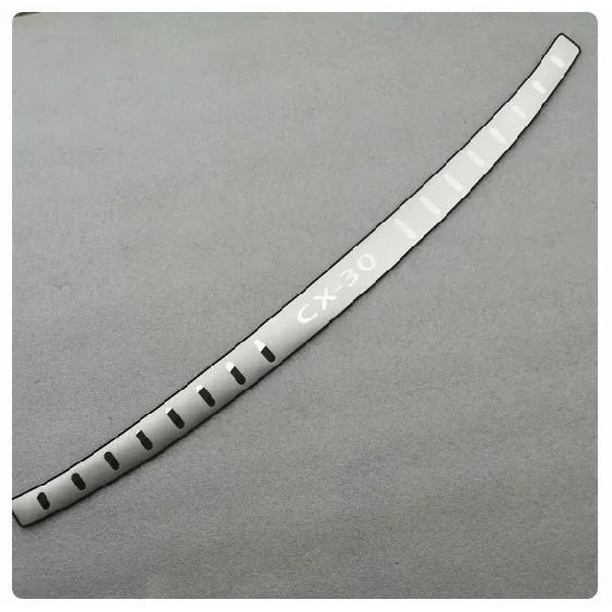 

Автомобильные аксессуары из нержавеющей стали, защитная накладка на порог автомобиля для MAZDA CX-30 CX30-mz5 dddv Rear guard plate