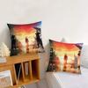 Game F-final F-fantasy VII Cushion Cover Pillow Cover Decoration Room Home Sofa Living Office Car Nordic Simplicity