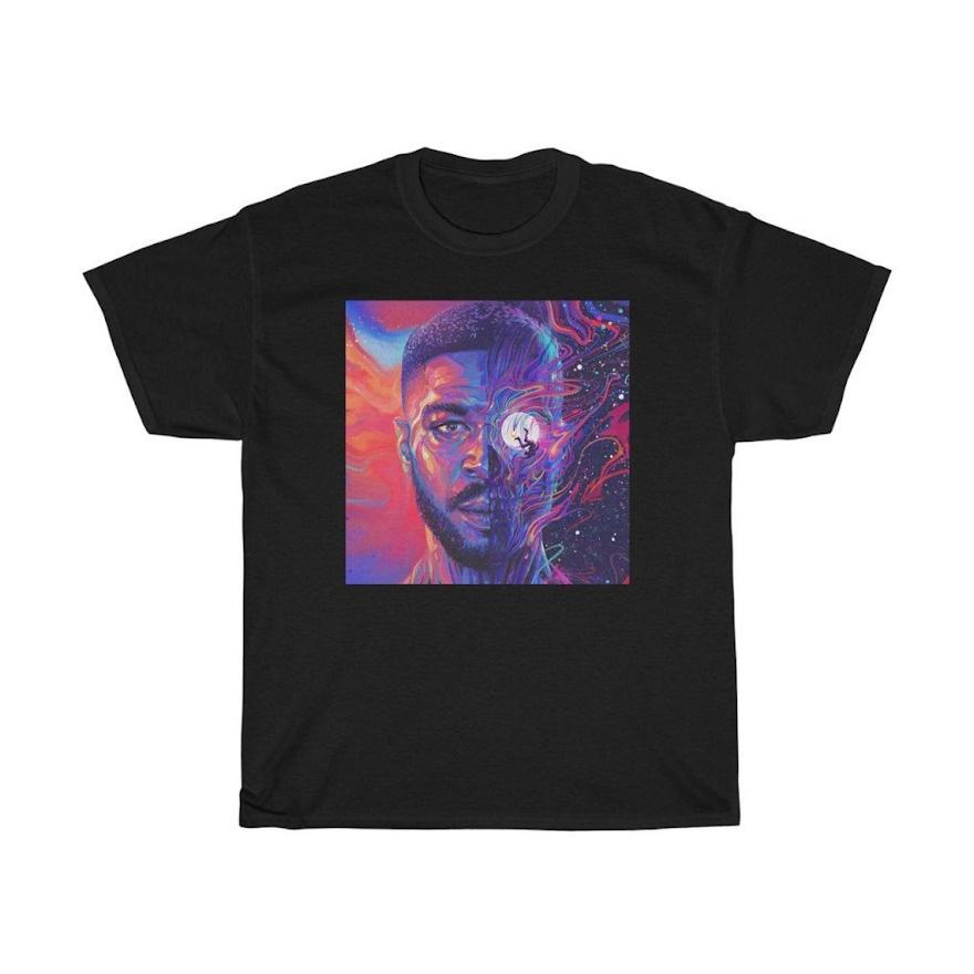 

Футболка с обложкой альбома Kid Cudi Man On The Moon 3 2021 Kid Cudi Man On The Moon 3