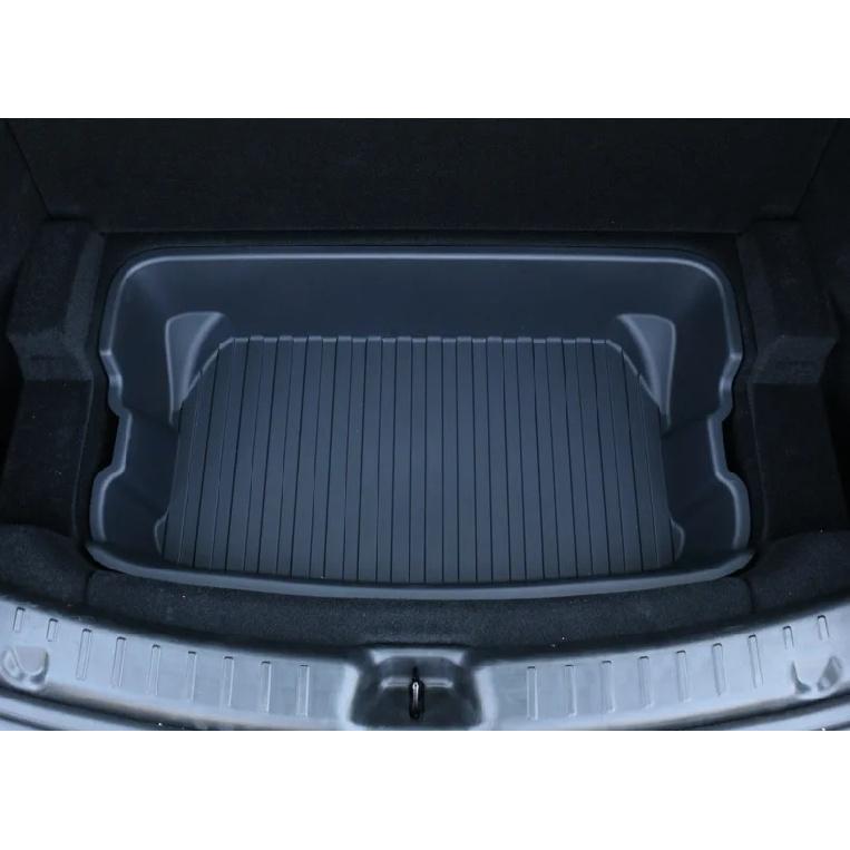For Tesla Model Y Juniper 2025 Frunk Organizer Box Rear Trunk Double-deck Storage Box Front Cargo Dustproof Luggage Storage Tray