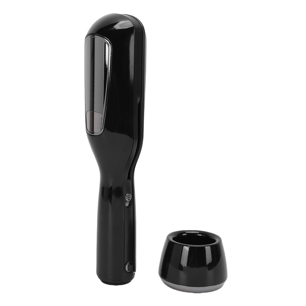 Hair Split End Remover Trimmer Rechargable Portable Automatic Split End Remover for Home Travel Use with Base Black