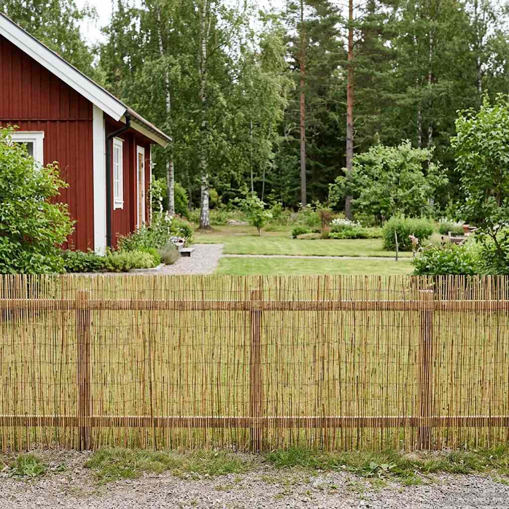 Garden Fence Carbon 1000 x 90 cm Reed