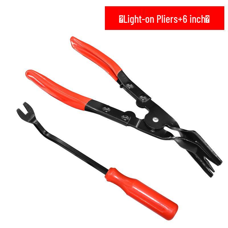 Nerezová sada páčidel a nástrojů pro demontáž čalounění interiéru automobilu