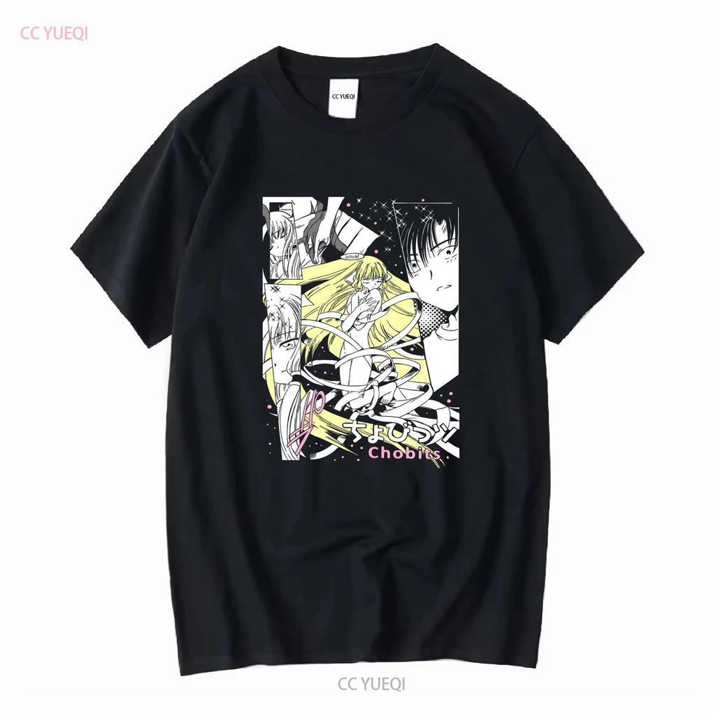 Chobits Chi T-Shirt lang oder kurzärmelig vintage gewaschen weich Designerkleidung atmungsaktiv Grafik vielseitig bequem Mode