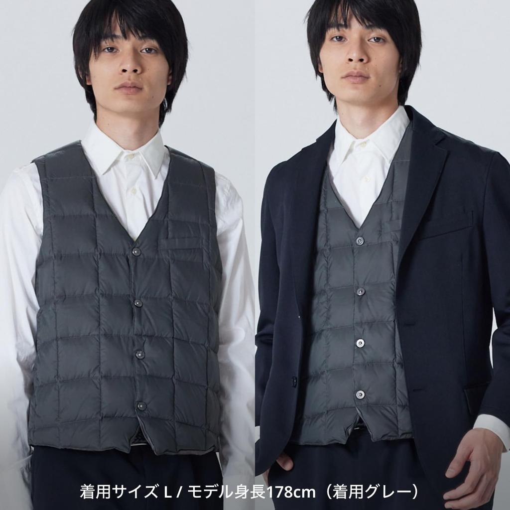 Taion Button Down Gilet 003 Men's V-Neck