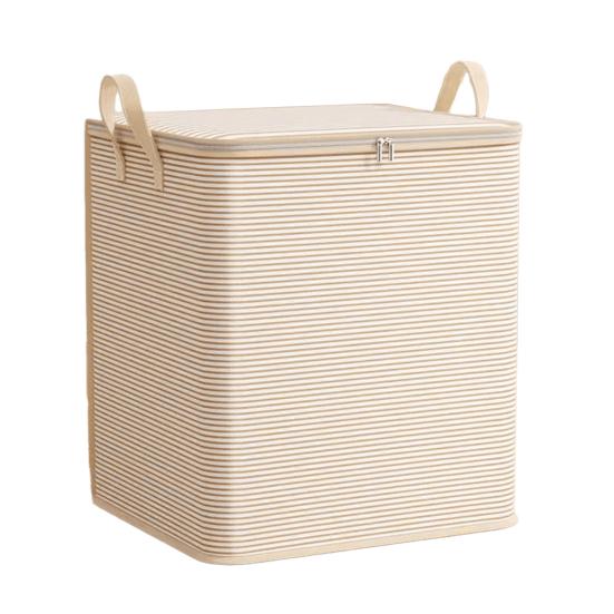 

100/150/180/210 мл Надвеликий Мішок для зберігання одягу з ручкою Надміцний Складний Контейнер для зберігання одягу з кришкою Органайзер для ковдри, пледа, постільної білизни S хакі