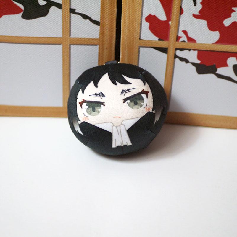 8cm Anime Dazai Osamu Nakajima Atsushi Kunikida Doppo Edogawa Rampo Plüschpuppe Spiel Cosplay Anhänger Spielzeug Stofftier Schlüsselanhänger Geschenk 8cm