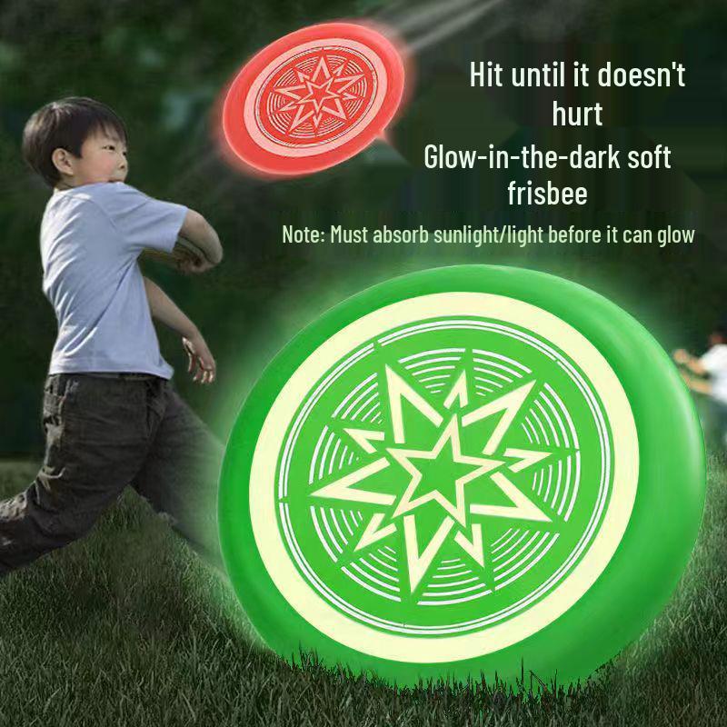 Kids' EVA Soft Flying Disc – Interactive Play Toy for Outdoor Fun and Competitive Sports