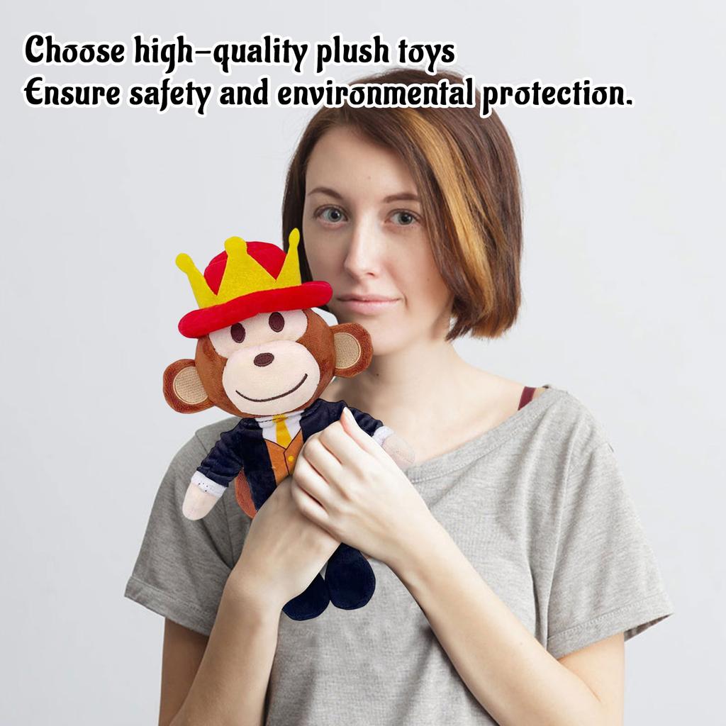 Søt plysjdukke-leke-gave tegneserie-barnedukkedukke