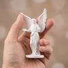 3D Printed European Angel Ornament, Matte Finish Light Luxury Home Decor with Open Arms Design, Open Arms Angel Statue