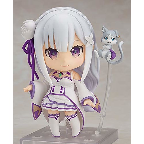 Good Smile Company Nendoroid Re:ZERO -Starting Life In Another World- Emilia Non-Scale Plastic Painted Movable Figure Second Resale