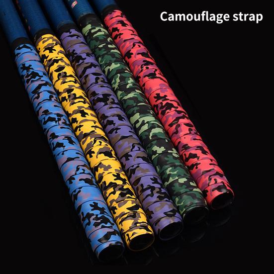 1.5m Widely Used Rod Handle Tape Camouflage Sweat Absorbing Personalized Appearance Grip Winding Strap for Fishing Pole