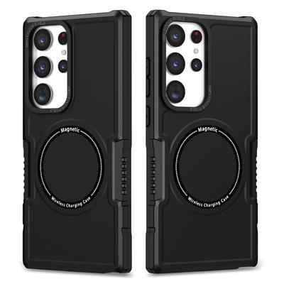 Suitable for Samsung S23 Ultra Charming Eye Magnetic Absorption Anti Fall Protection Case Samsung S21FE Wireless Charging Mobile Phone Case