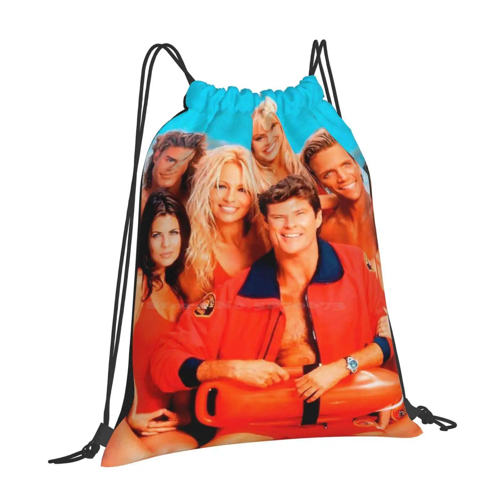Спасатели Горячая Распродажа Школьный Рюкзак Модные Сумки Baywatch ТВ Шоу Фильм OneSize